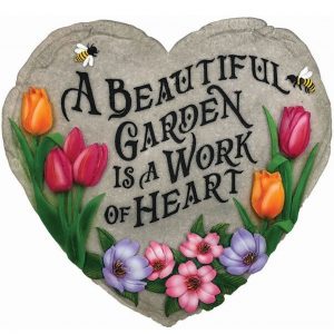 A beautiful garden is a work of heart