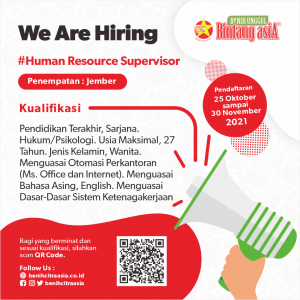 Human Resource Supervisor