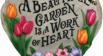 A beautiful garden is a work of heart